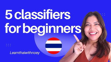 Thai classifiers