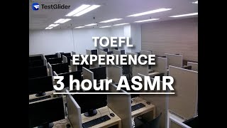 [ASMR] 3-hour TOEFL testing | realistic background noise for studying