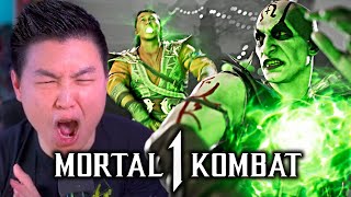 MORTAL KOMBAT 1 - QUAN CHI SECOND FATALITY!! [REACTION]