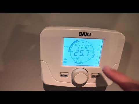 Tutorial termostato Baxi Roca inalámbrico Conducciones y Montajes Suroeste  