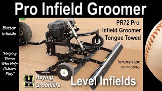 Infield Groomer Pro PR72. BEST Infield Groomer on the Market. Infield Drag.