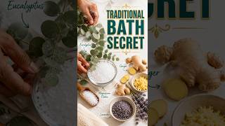Traditional Relaxation Bath: Magnesium, Ginger &amp; Eucalyptus Wellness Ritual (Soothing Bath Recipe)