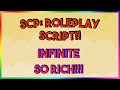Roblox NEW [3008] SCP: Roleplay Script Exploit GUI (Pastebin 2022)