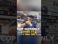 Cop turns a jaywalking stop into a heated encounter🔥