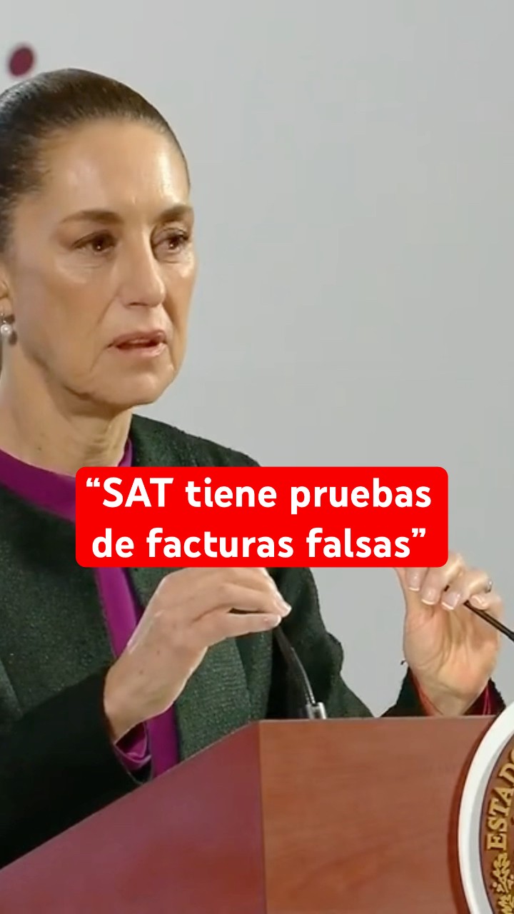Sheinbaum denuncia impunidad sobre casos de facturación Ilegal #shorts
