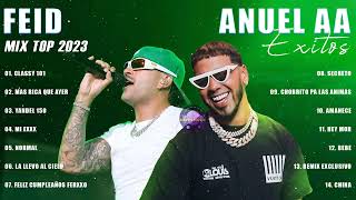 Feid x Anuel AA - Grandes éxitos Mix 2023 - Las Mejores Canciones 2023