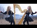 North original song  harp twins 2 girls 1 harp