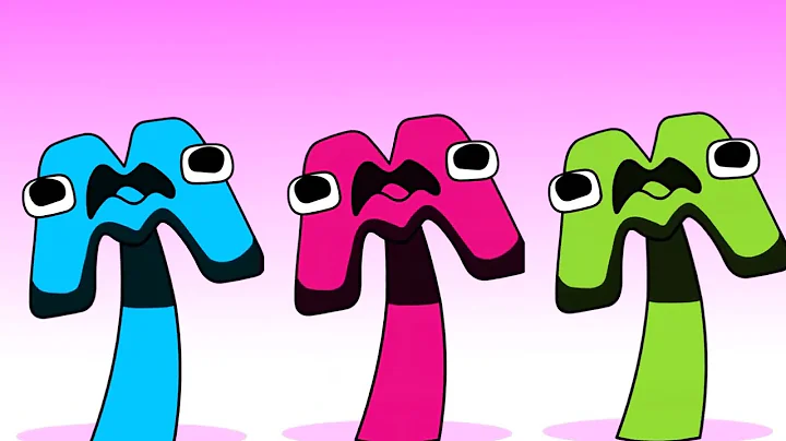 Sprunki OC Mr Alphabet Lore All Colors #sprunki #incredibox 