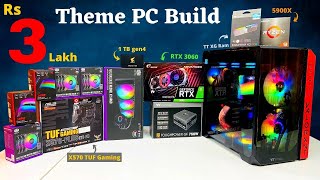 Rs 3 Lakh Gaming PC Build | Theme PC | RTX 3060 | Ryzen 9 | ASUS TUF Gaming | Mr Pc Wale