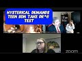 Hysterical demands teen son take drg test bestfamilycourtmoments