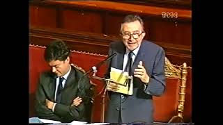 1989: replica di Andreotti al Senato per la fiducia al suo governo