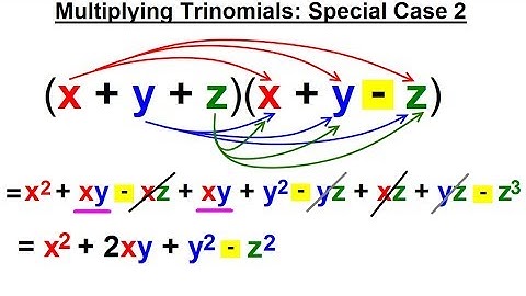 Algebra - Ch. 5: Polynomials (18 of 31)  Multiplying Trinomials: Special Case #2