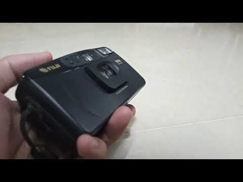 FUJI DL-501 PANORAMA コンパクトカメラ Fuji Point & Shoot Film Cameras with Built - in Flash for