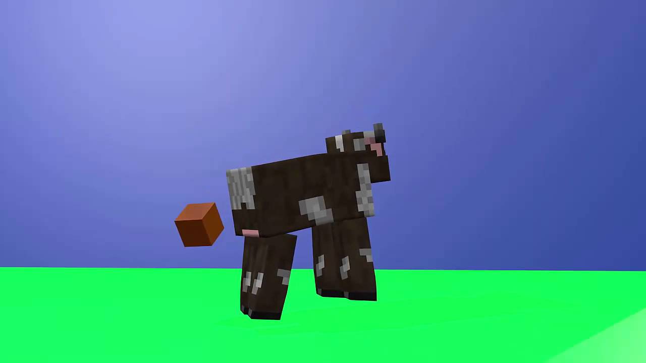 Cow Is Back WHIT POOP LOL! | minecraft animated short - YouTube