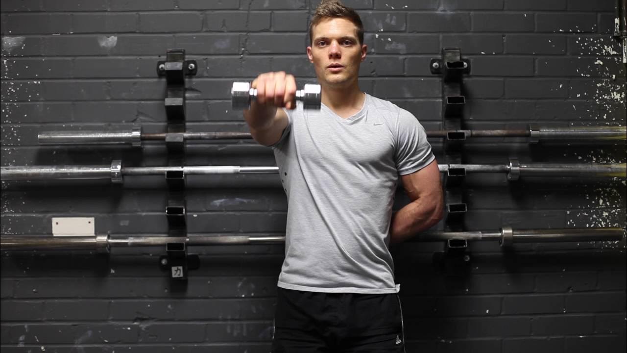 Dumbbell Front raises