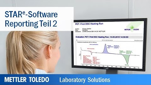 STARe-Software Reporting Teil 2: Report Templates anpassen und vordefinieren