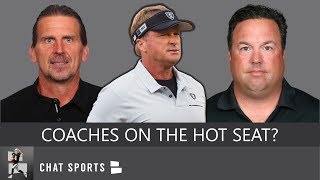 The oakland raiders came into 2019 with high expectations but jon
gruden and coaching staff has been disappointing. won’t be fired
other 4...