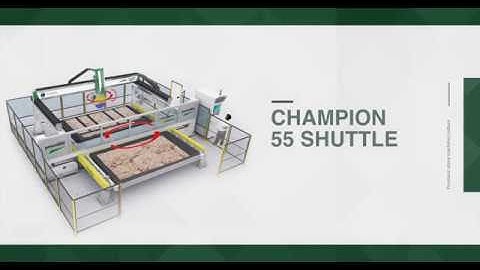 Champion 55 Shuttle - CNC Bridge Saws Prussiani Engineering