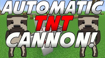 Minecraft PS3 & Xbox 360 - Automatic Slime Block TNT CANNON! (Rapid Fire)  - (PS4/Xbox One)