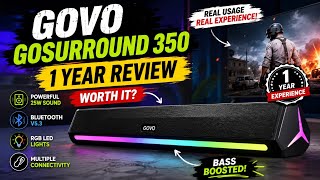 Govo gosurround 350 soundbar review after 1 year 😱 | Sharing 1 year experience with govo soundbar 😀