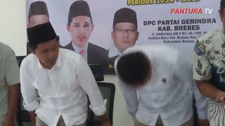 Akademisi Milenial dari Brebes Selatan Daftar Bacabup ke Partai Gerindra