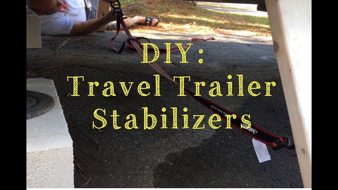 travel trailer diy rv stabilizer