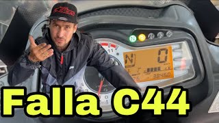 Falla C 44 v strom 650 / Que sígnica y su solución.