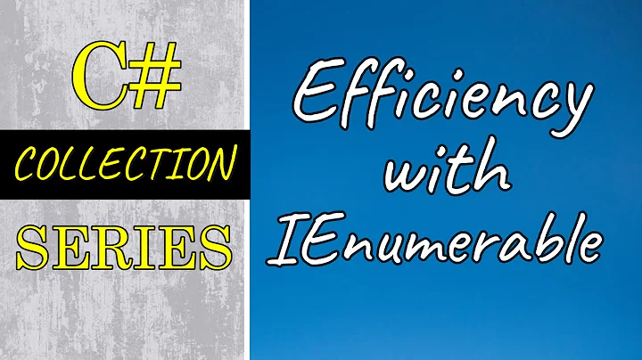 How IEnumerable can make your code more efficient | IEnumerable in C# | C# Collection part 13