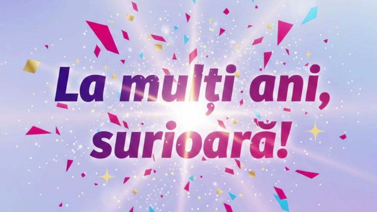 La mulți ani, surioară Tatiana! @upgirl  (Happy Birthday Song in Romanian) #party #happybirthday