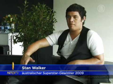 Australischer Superstar-Gewinn...  Stan Walker wandelt eine Tragdie zu einen Triumph