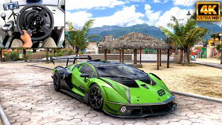 1500HP Lamborghini Essenza | Goliath Race | Forza Horizon 5 | Thrustmaster T300RS gameplay