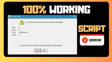 USEFUL GUIDE -How to Fix Script Error in Windows 11