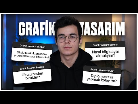 BU VİDEOYU İZLEMEDEN TERCİH YAPMA! (Üniversitede Grafik Tasarım Okumak) Soru-Cevap