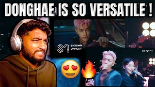 DONGHAE 동해 'California Love' MV + 'Blue Moon' Live Clip REACTION !!