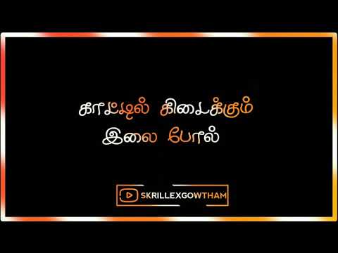 kaatril-midhakkum-isai-pol💞|yakkai|yuvan|tamil-whats-app-status|skrillexgowtham|