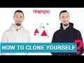 How to clone yourself in a video