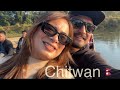 Chitwan  boating at rapti river  sauraha national park nepal