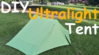 DIY Ultralight Tent MYOG Project