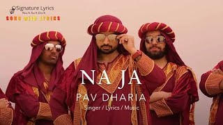 Na Ja - Pav Dharia  | SOLO | Punjabi Songs | White Hill Music Resimi