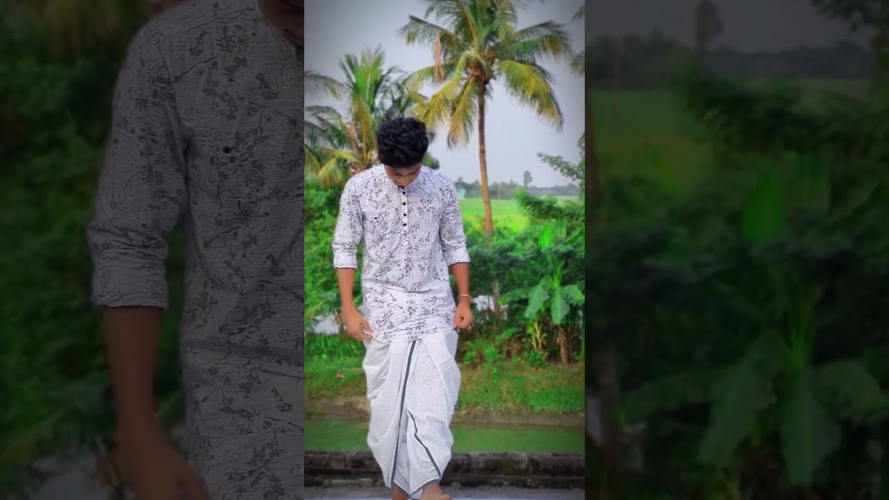 Wearing Dhoti in a new way    shorts  youtubeshorts  shortvideo  viral  dhoti  style  fashion