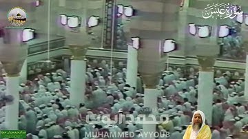 سورة الفاتحة عبس والتكوير - تراويح بالمسجد النبوي - ليلة 29 رمضان المبارك 1410هـ - الشيخ محمد أيوب