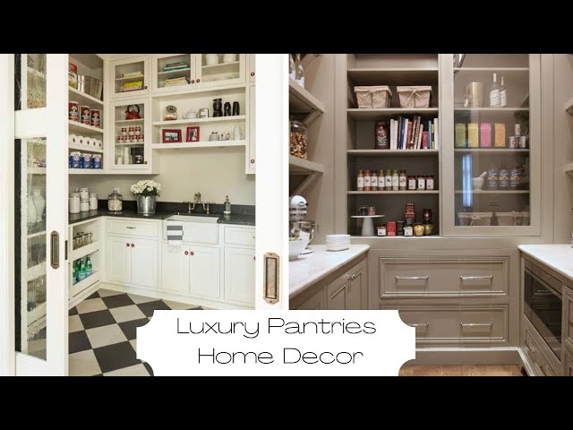 Luxury Pantry Storage Solutions for the Modern Kitchen