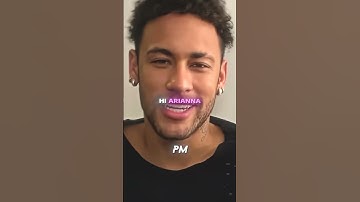 Thumbnail of 7-year-old soccer star meets her idol Neymar Jr⚽♥️