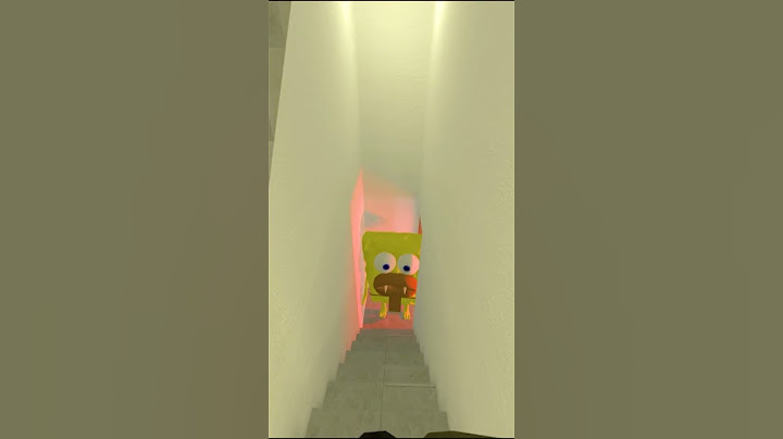 Beware! SpongeBob is Lurking Behind the Door! 😱 #meme #gmod
