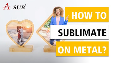 How to Use A-SUB 120g Sublimation Transfer Paper on Aluminum/Metal Photo Panel/Sign?