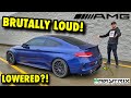 Rebuilding a WRECKED 2019 Mercedes C63 AMG From COPART (Part 14) |BRUTAL ARMYTRIX ON A STANCED C63!|