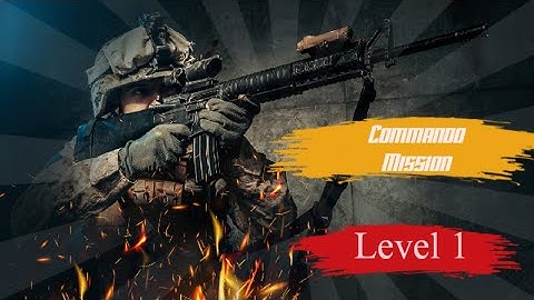 Commando mission offline games Level 1 android gameplay #gaming