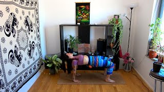 Ardha purvottanasana/Reverse table top explained -Strong body & deep breath - Natural Yoga With Alis