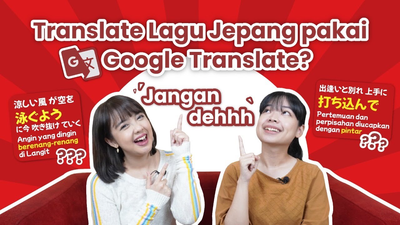 CARA TRANSLATE LAGU JEPANG ke Bhs Indonesia! YouTube