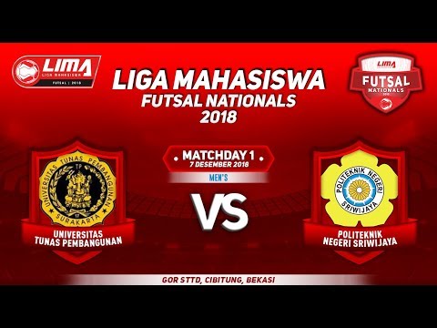 UTP VS POLSRI MEN'S LIMA FUTSAL NATIONALS 2018 mahasiswa umsu